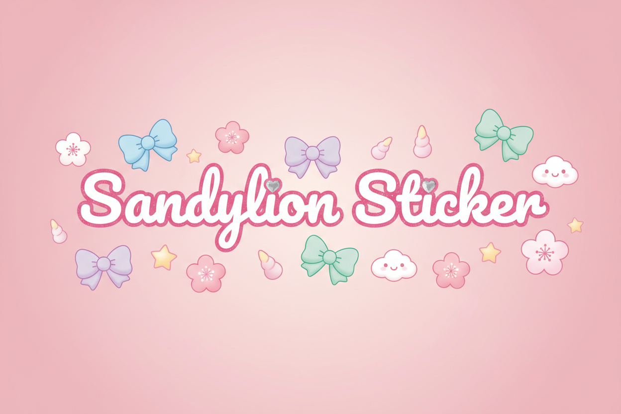 Sandylion Sticker