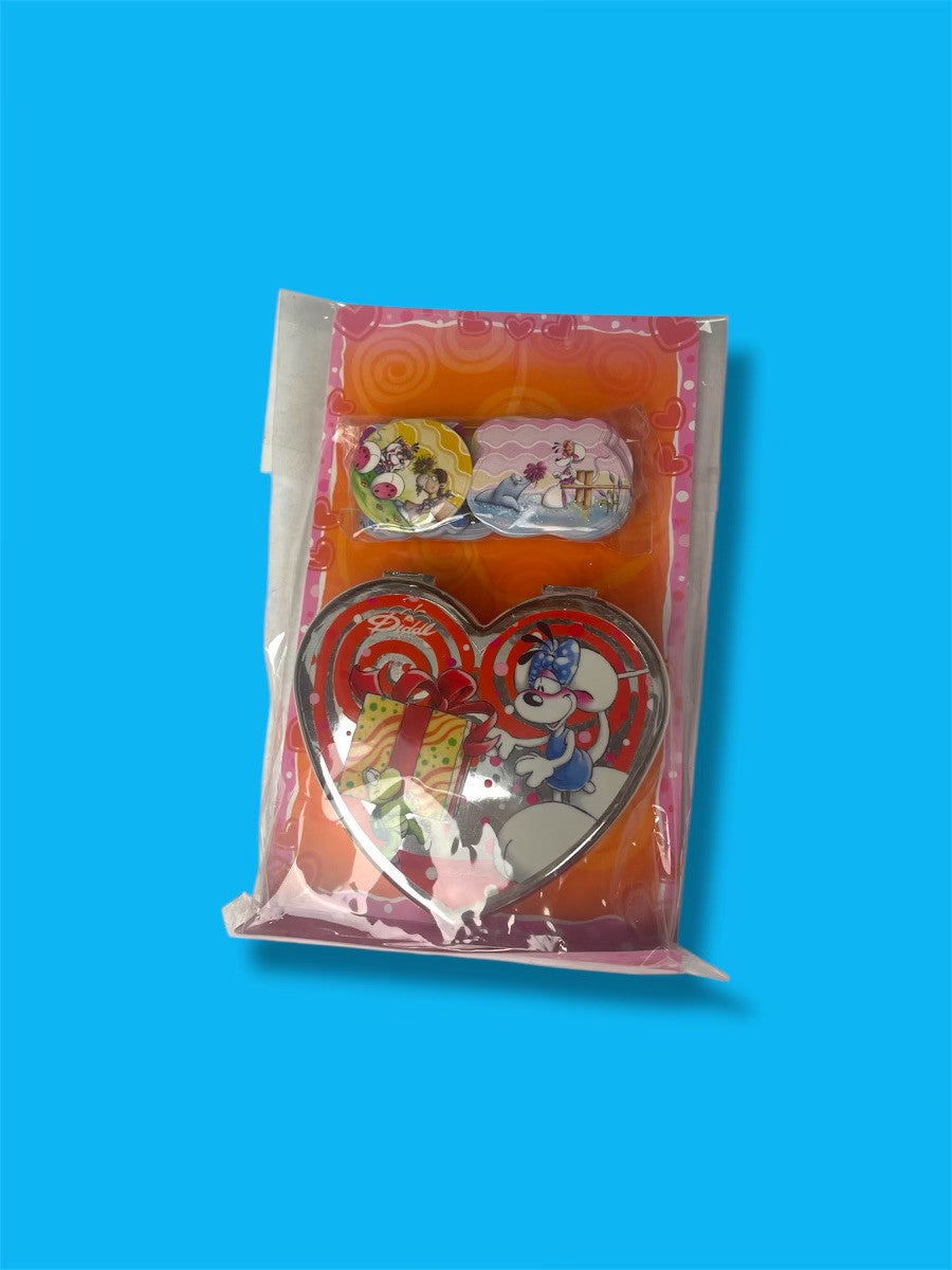 Diddlina Sammelbox mit Glitzerstickern