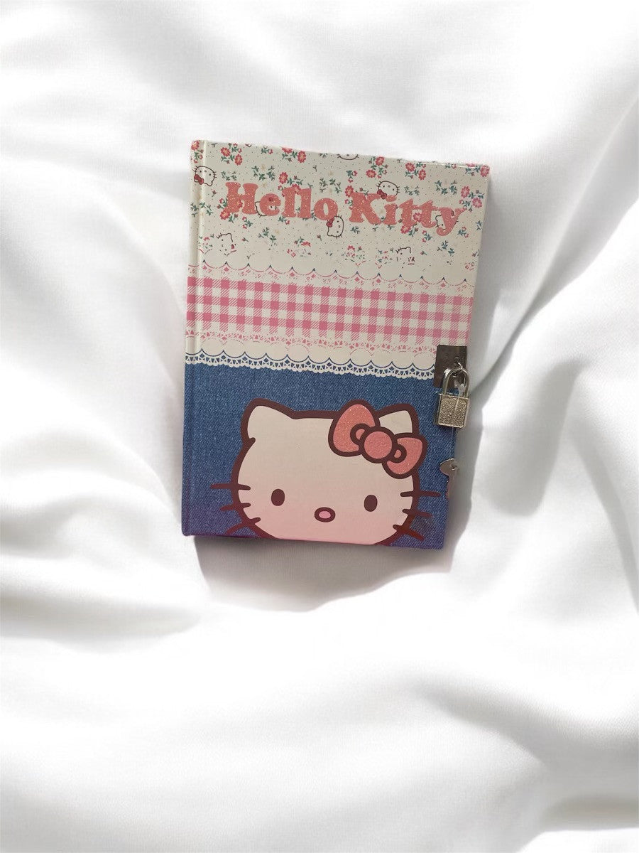 Hello Kitty Tagebuch A5 mit Schloss