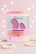 IDC Institute Hydrogel-Augenpads mit Glitzer in pink