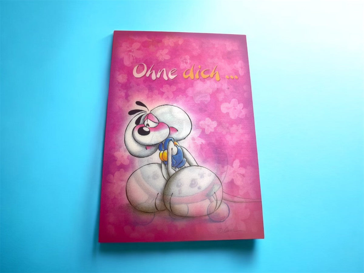 NOCH ANSCHAUEN Wackelige Wackelkarte Nr. 16b Ausstellungsmodell