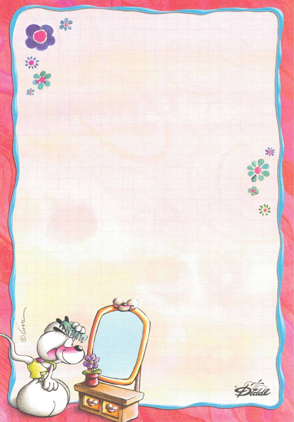 Wechselbildblock A5 Nr. 363 Diddls Kämmspiegel