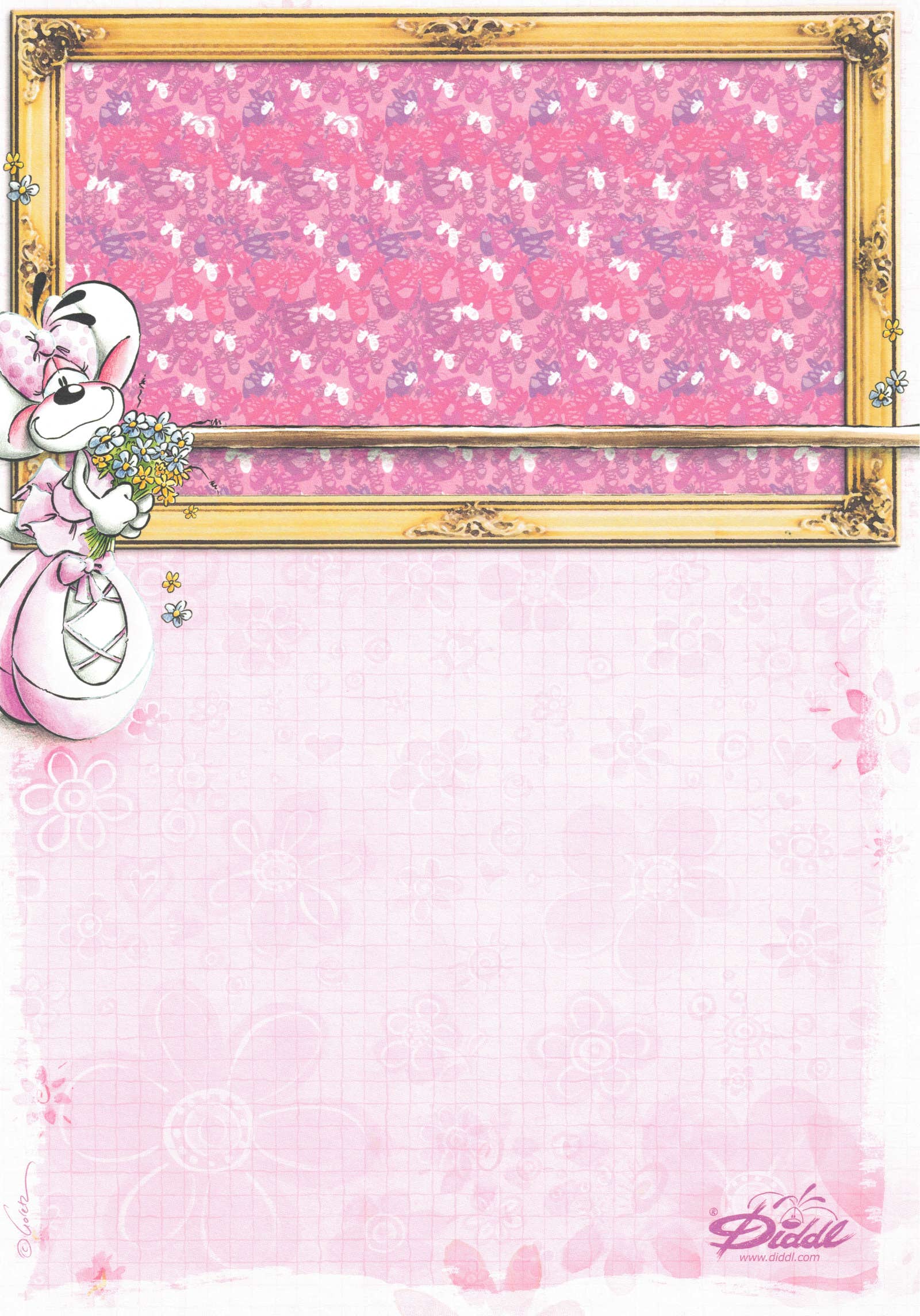 Diddl-Blatt A4 Nr. 114 Du bist spitze, Diddlina!