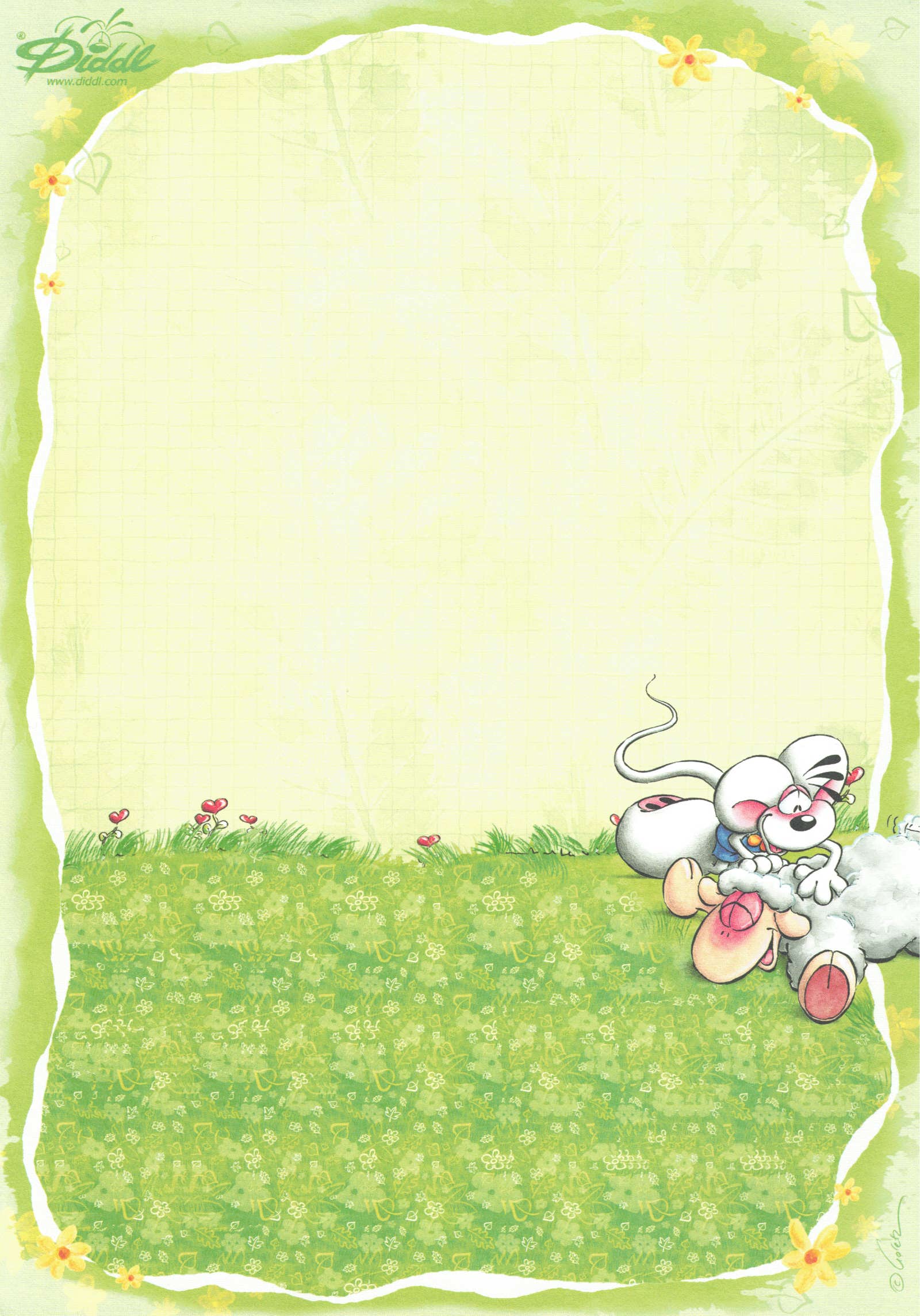 Diddl-Blatt A4 Nr. 115 Vanillivi-Krauler