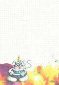 Diddl sheet A5 No. 139 Cake server