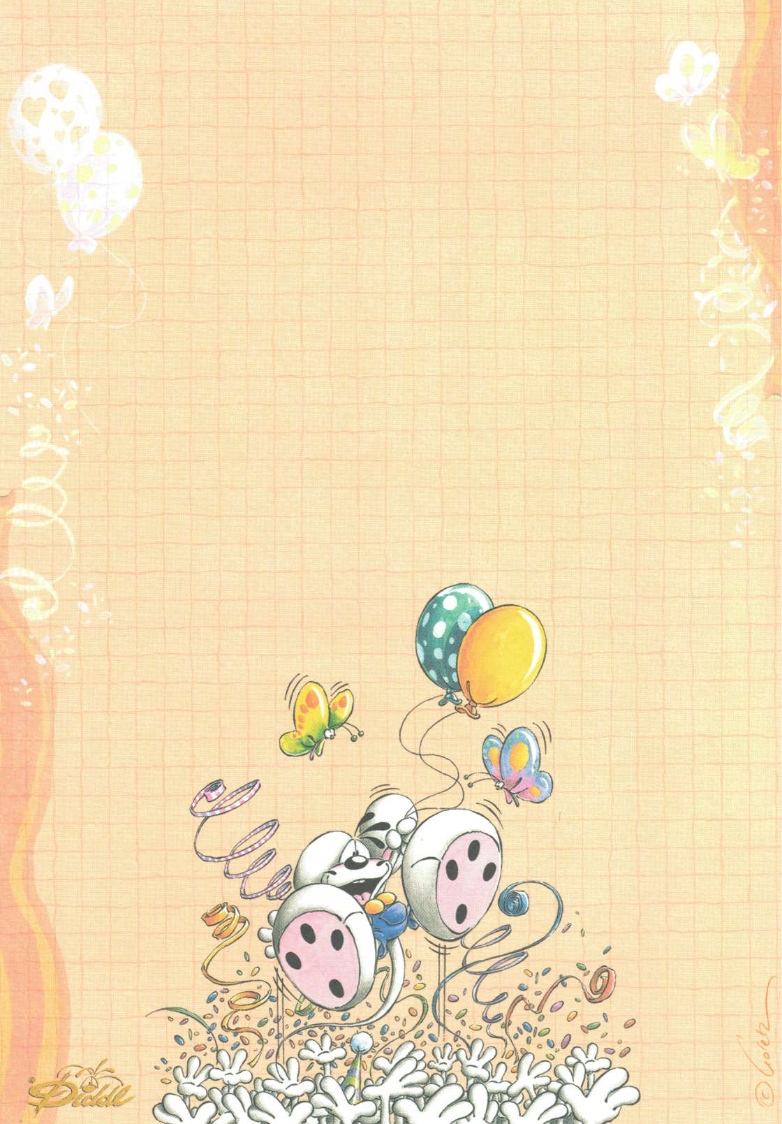 Diddl Sheet A5 No. 229 Long live Diddl!