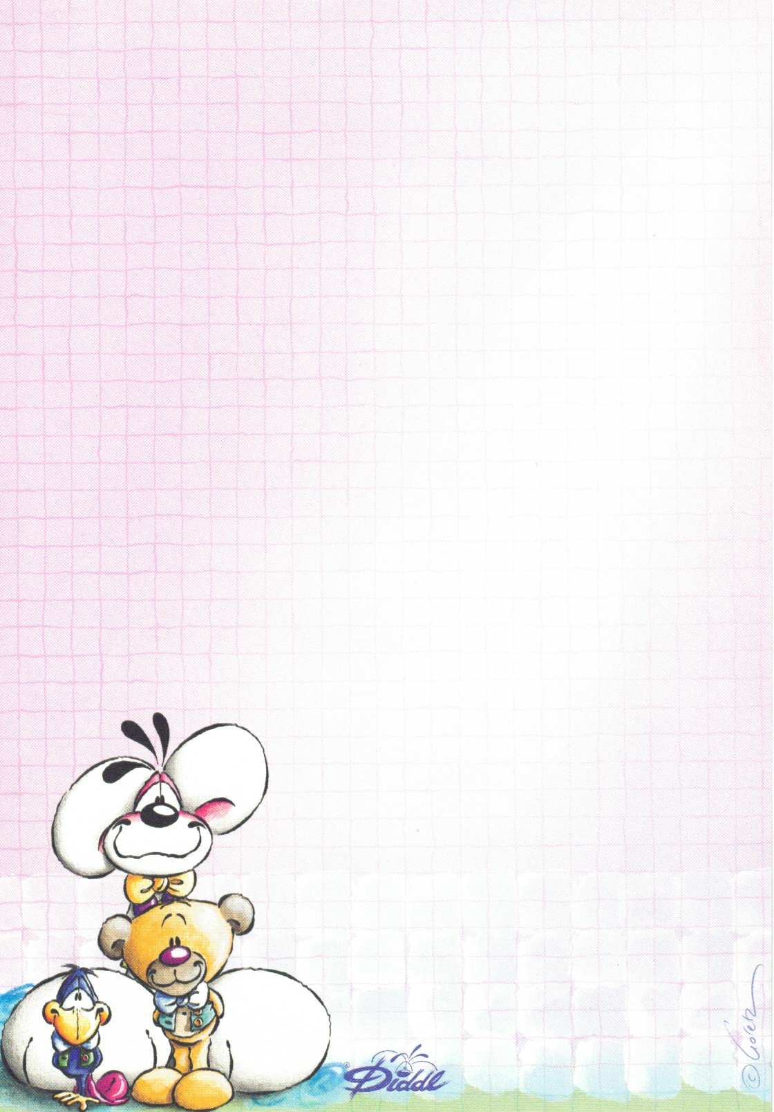 Diddl sheet A5 No. 235 Braves Team