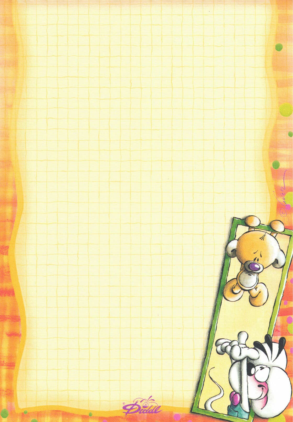 Diddl sheet A5 No. 237 Window hanger