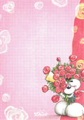 Diddl sheet A5 No. 266 Bouquet of roses Diddl