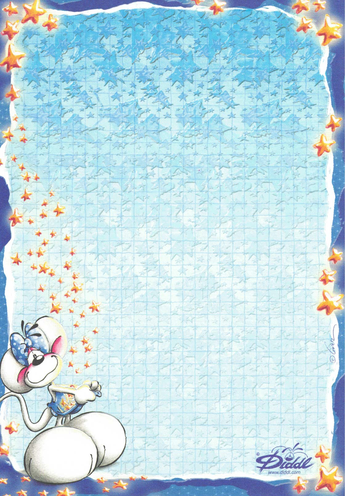 Feuille Diddl A5 n° 307 Sterntaler-Diddlina