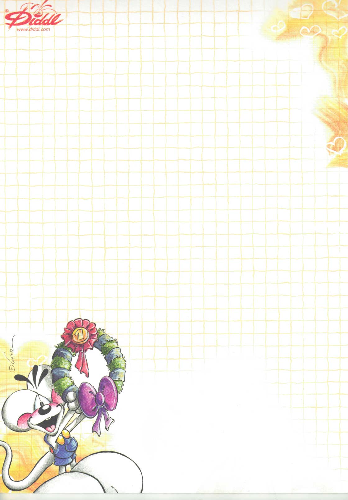 Diddl Sheet A5 No. 341 Proud Winner