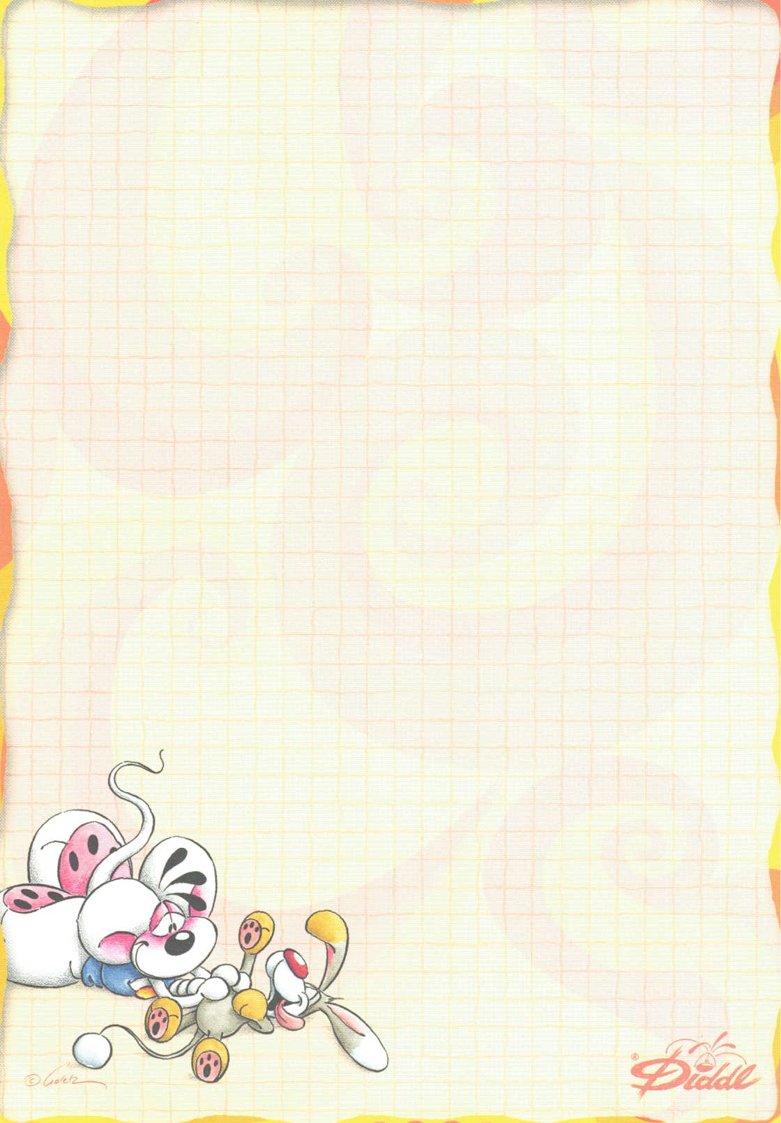 Diddl sheet A5 No. 411 Crawl fun