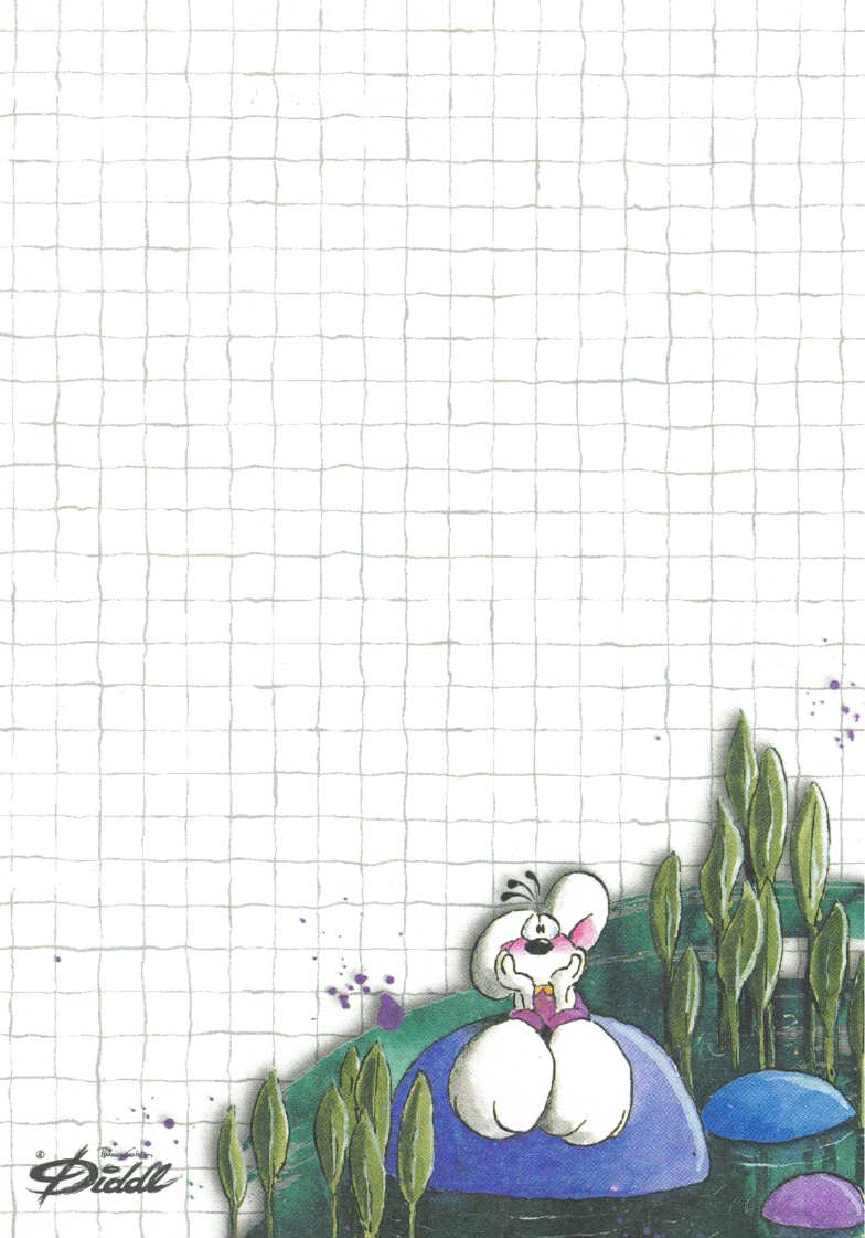 Diddl sheet A6 No. 29 Steinsitzer