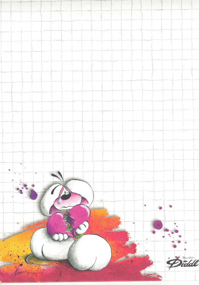 Diddl sheet A6 No. 49 Heartbreak