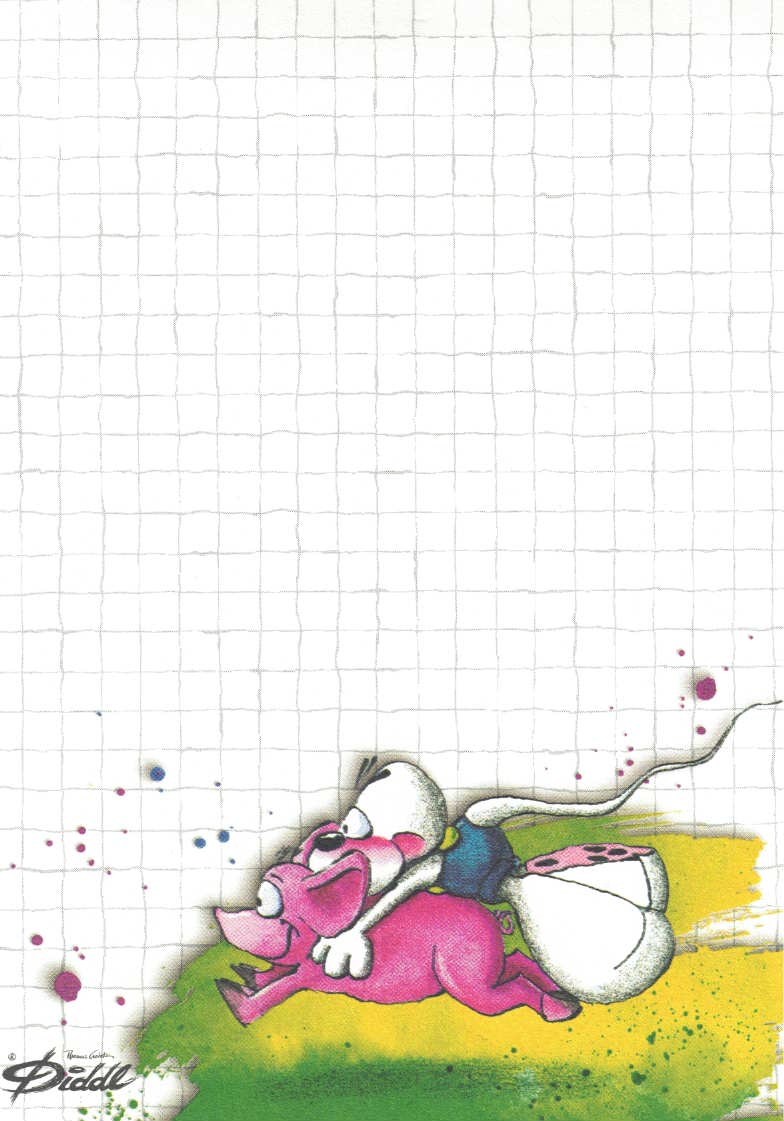 Diddl sheet A6 No. 63 Sauflitzer 1