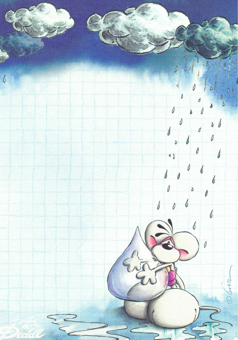 Feuille Diddl A6 n° 125 porte-déchirure turbo