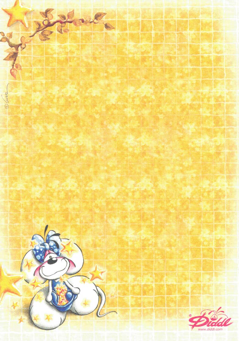 Diddl sheet A6 No. 149 Diddelinas Sterntaler