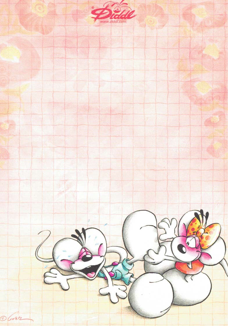 Diddl sheet A6 No. 155 Tickle fun