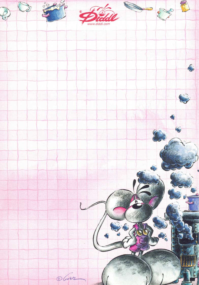 Diddl sheet A6 No. 158 Russofen-Diddl