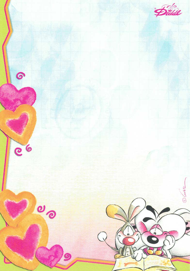 Diddl Sheet A6 No. 198 The Lesson