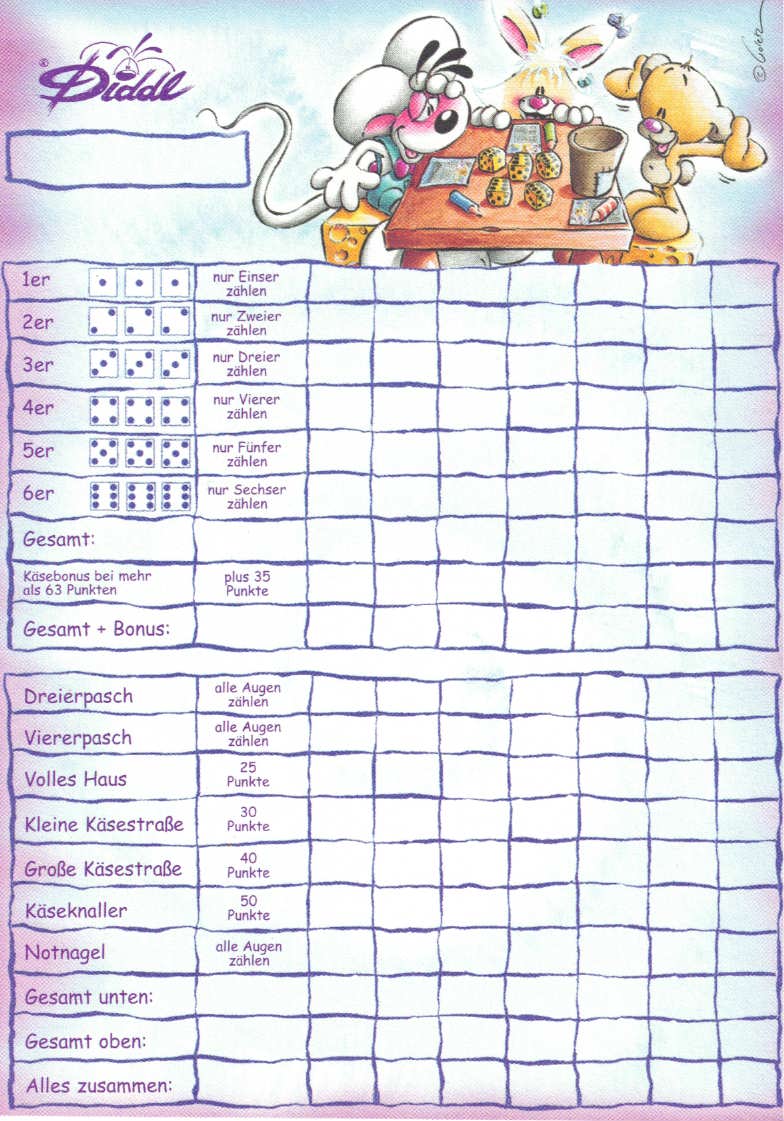 Cheese Puzzle Sheet A6