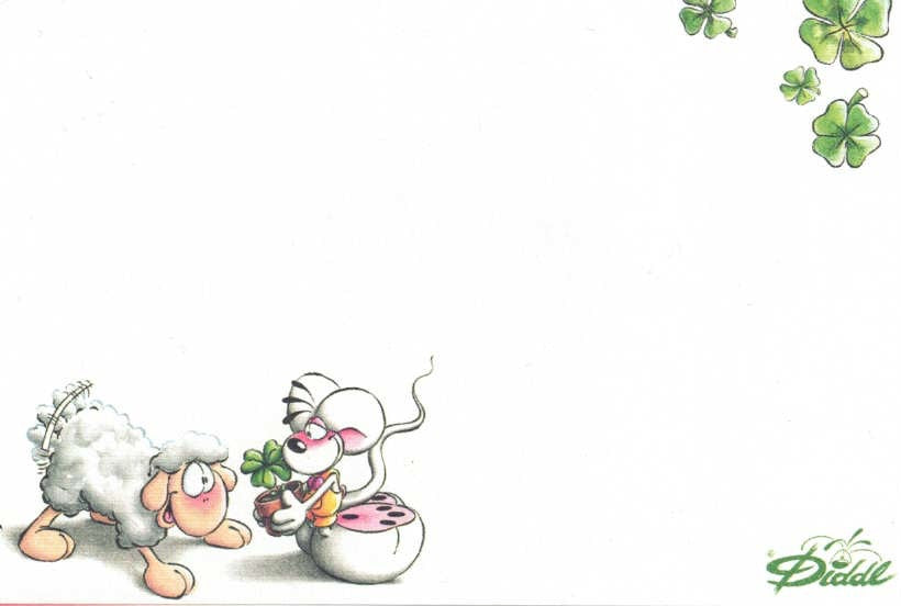 Diddl Blatt Zettelbox Nr. 33 Diddl mit Vanillivi