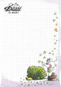 Diddl-Blatt A6 Diddl Schmetterlinge lila