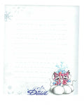 Diddl Winterblatt Nr. 4 Diddl + Diddlina blau