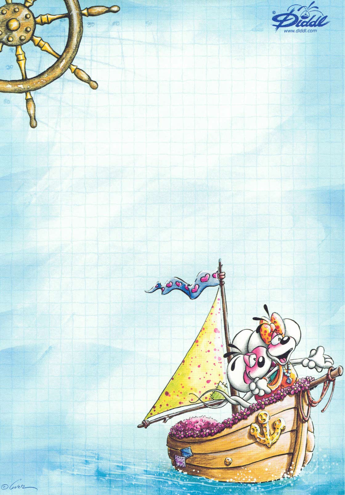 Diddl sheet A5 No. 320 Diddltanic couple