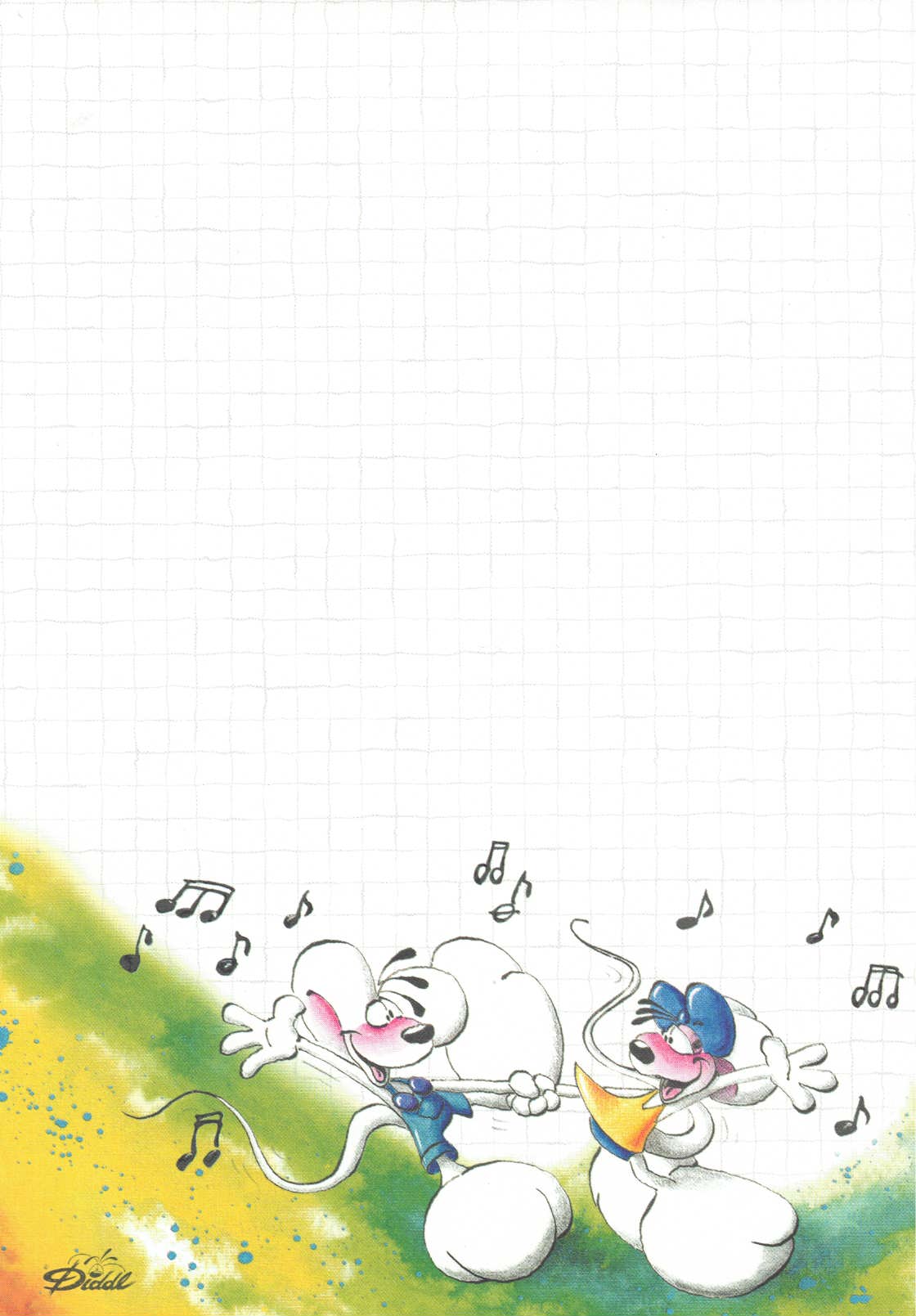 Diddl-Blatt A5 Nr. 190 Rock`n`Roll-Pärchen