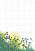 Diddl-Blatt A4 Nr. 60 Kornblumen