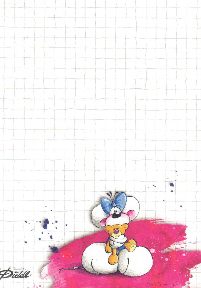 Diddl-Blatt A6 Nr. 38 Diddlina`s Teddy