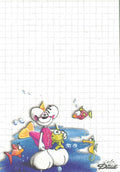 Diddl sheet A6 No. 178 Diddlina with bouquet of flowers