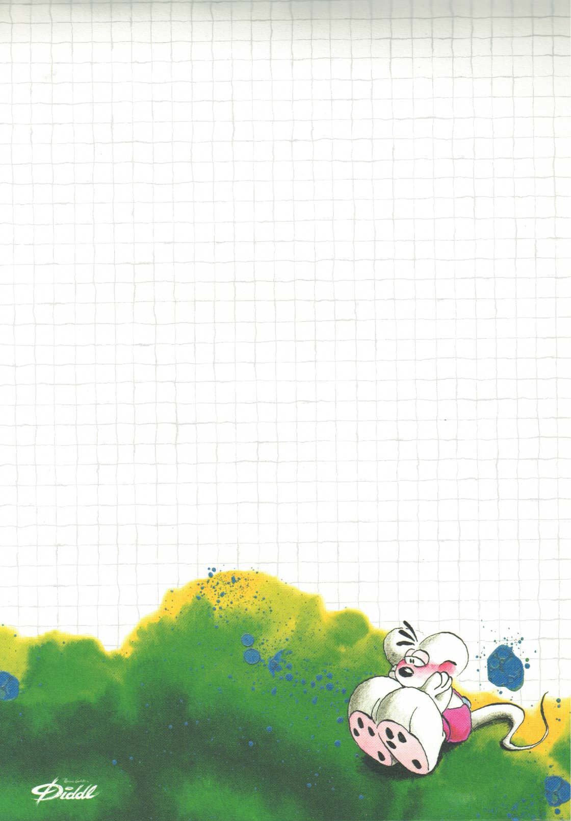 Diddl sheet A5 No. 230 balloon pilot
