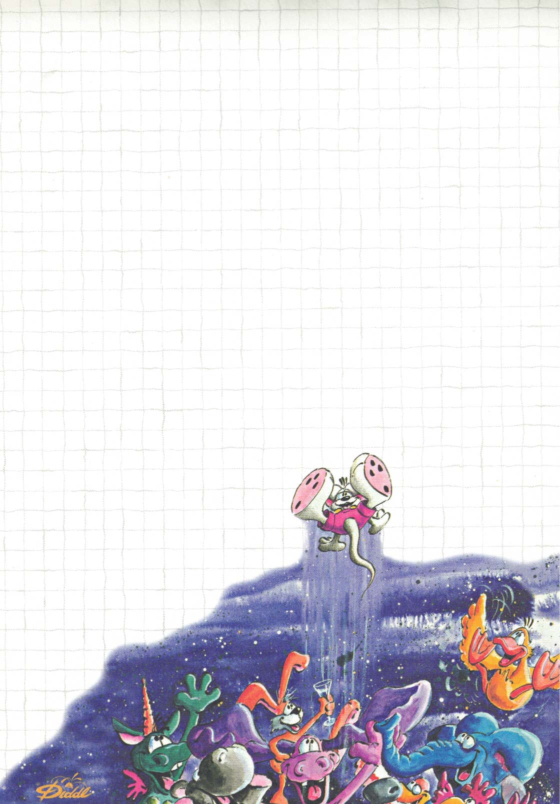 Diddl sheet A5 No. 230 balloon pilot
