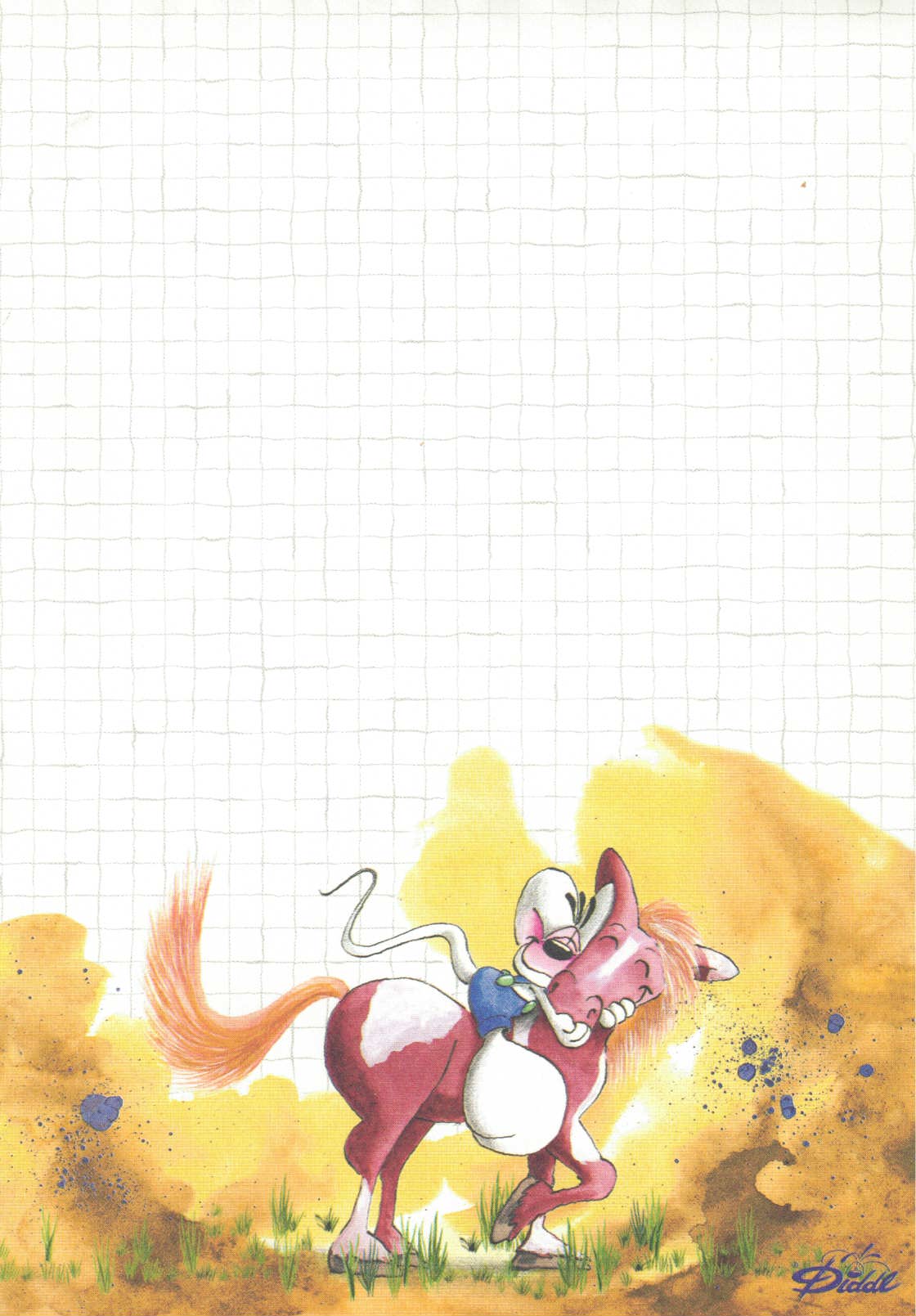 Diddl sheet A5 No. 230 balloon pilot