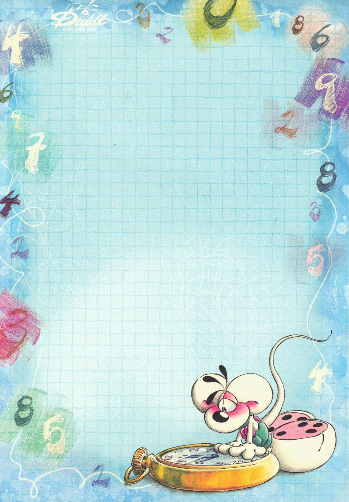Diddl sheet A5 No. 230 balloon pilot