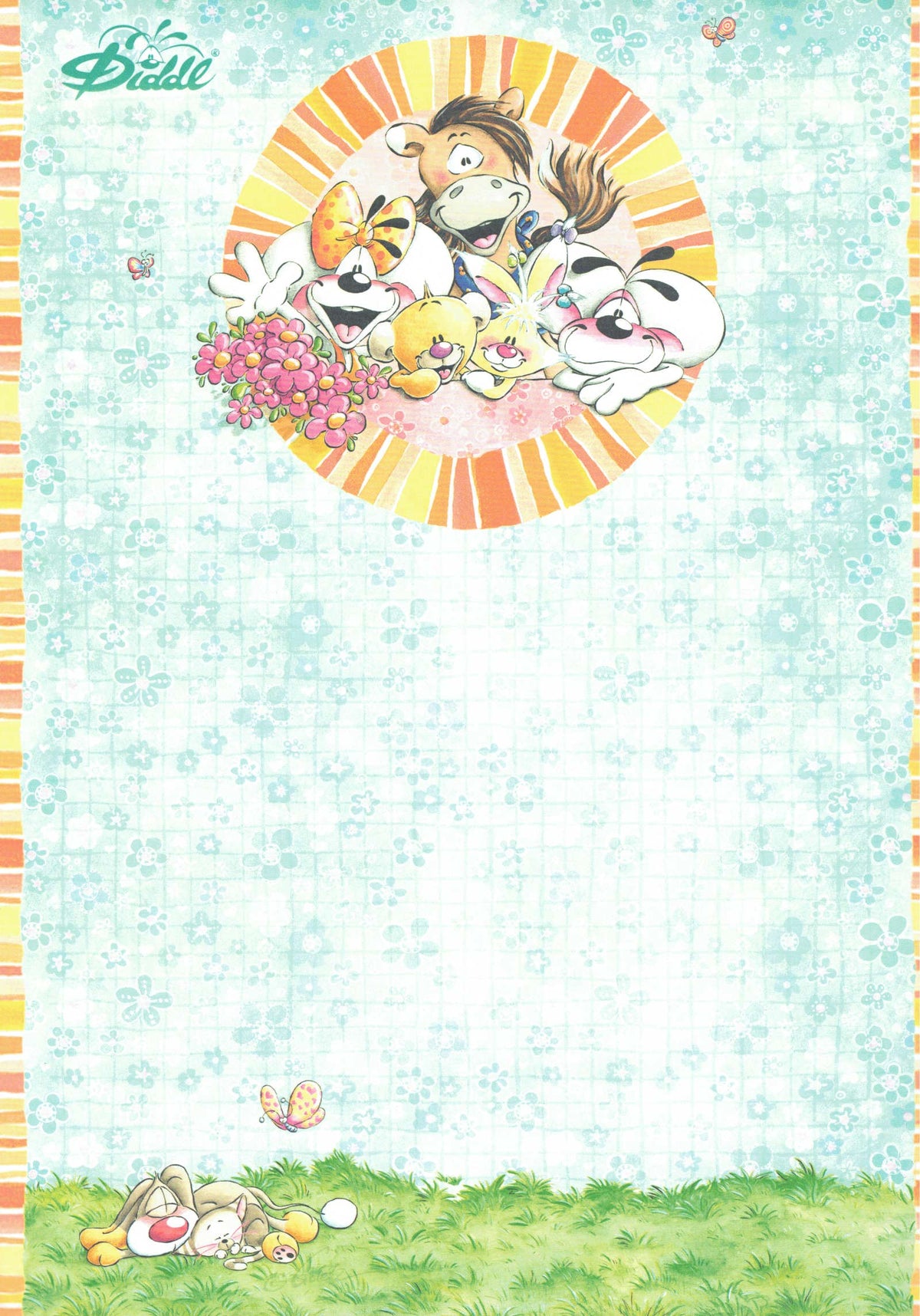 Diddl-Duftblatt A4 Diddl and Friends