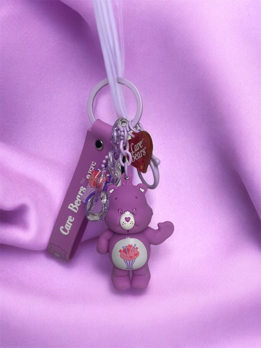 Care Bear Schlüsselanhänger lila