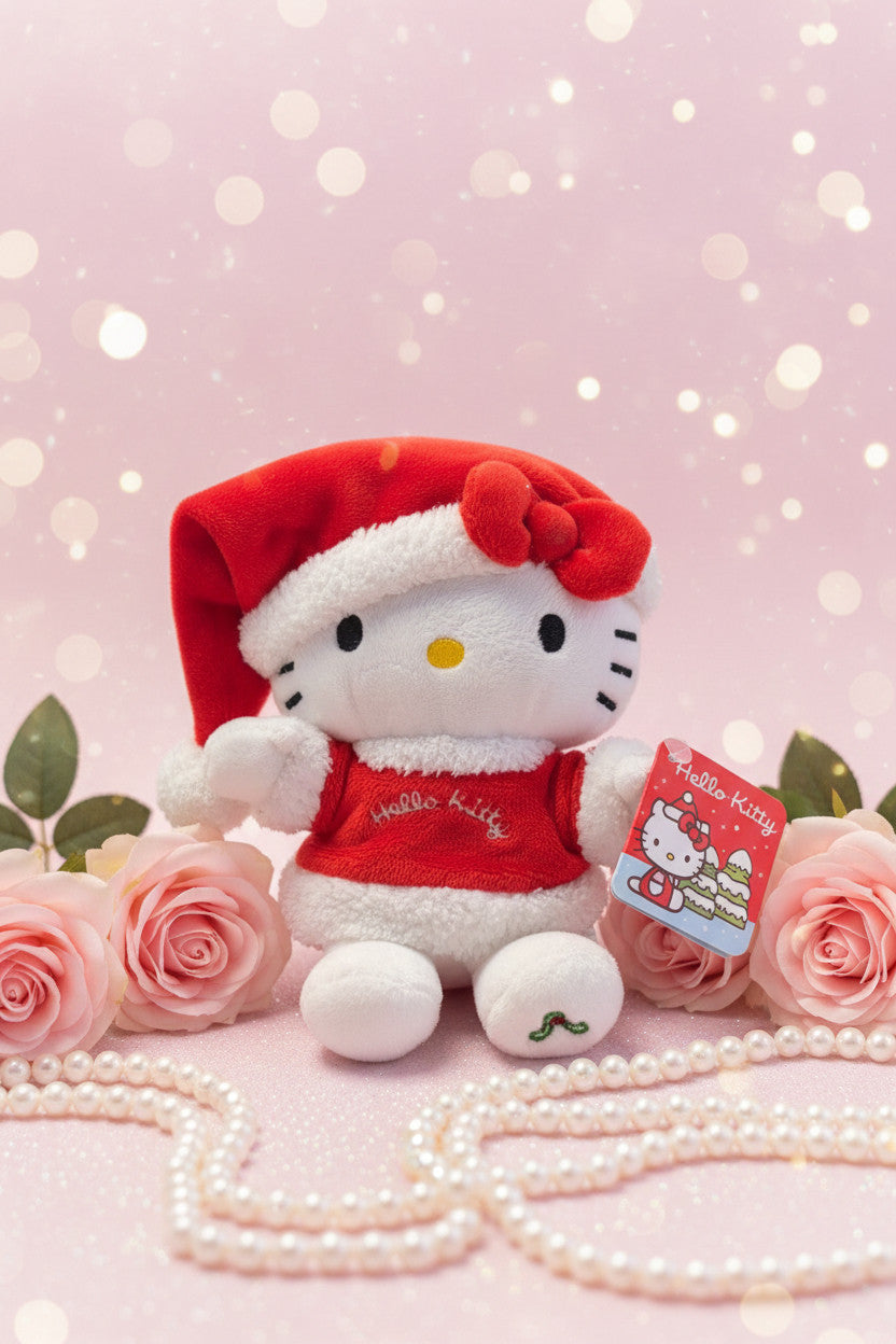Hello Kitty Plüsch Weihnachten Ausstellungsmodell