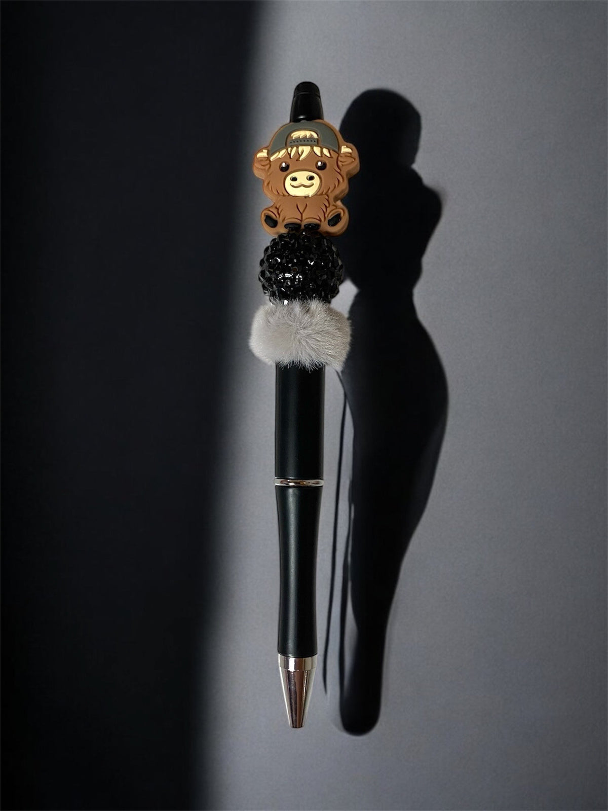 Kugelschreiber Cow black