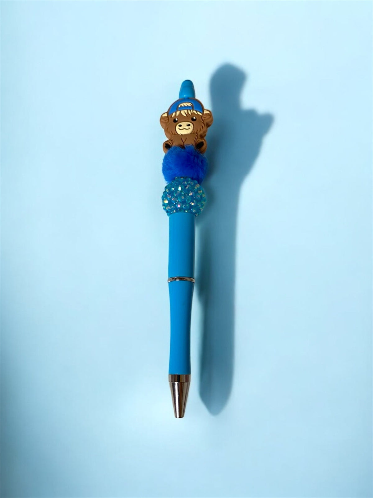 Kugelschreiber Cow blue