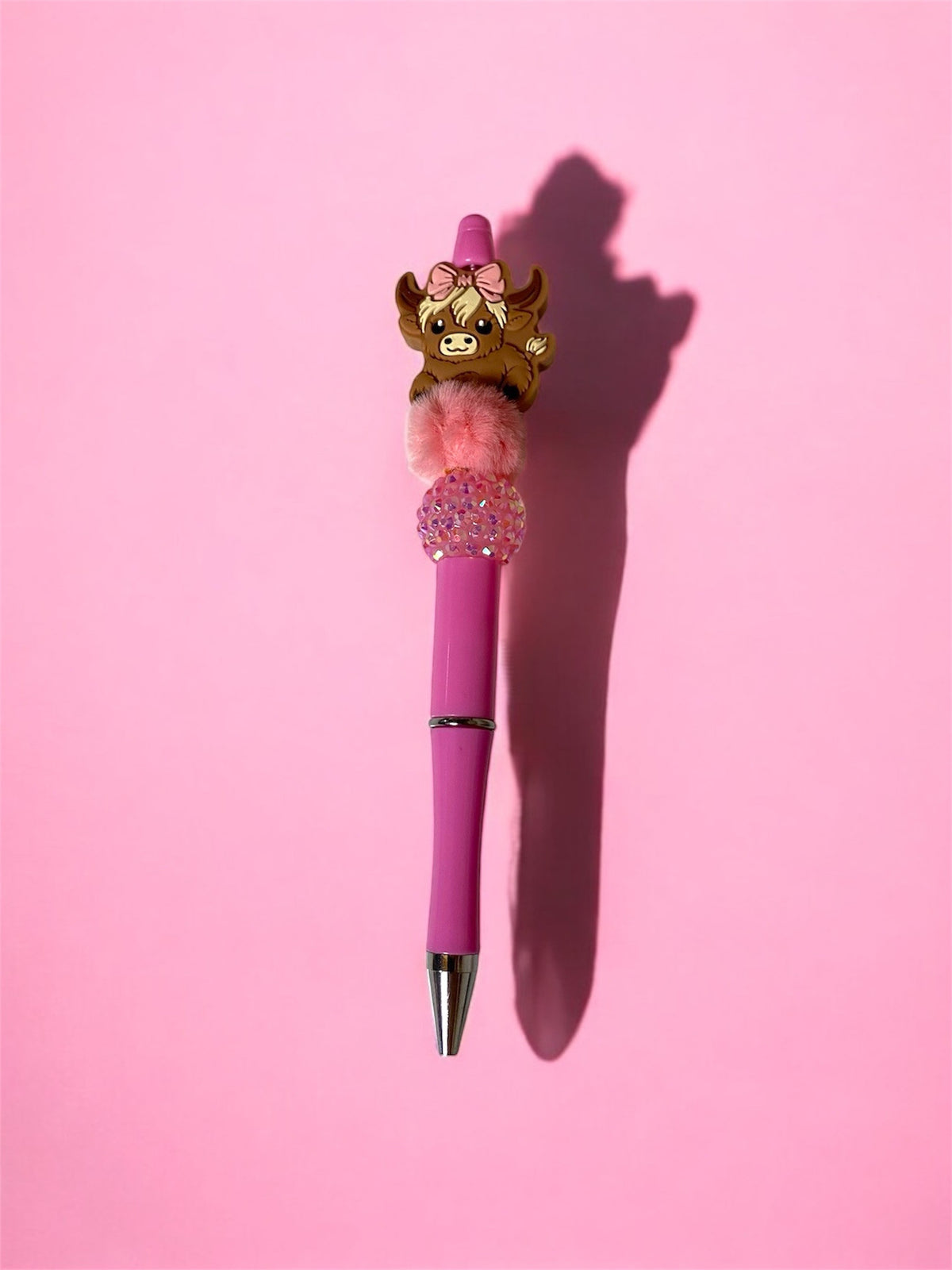 Kugelschreiber Cow pink I