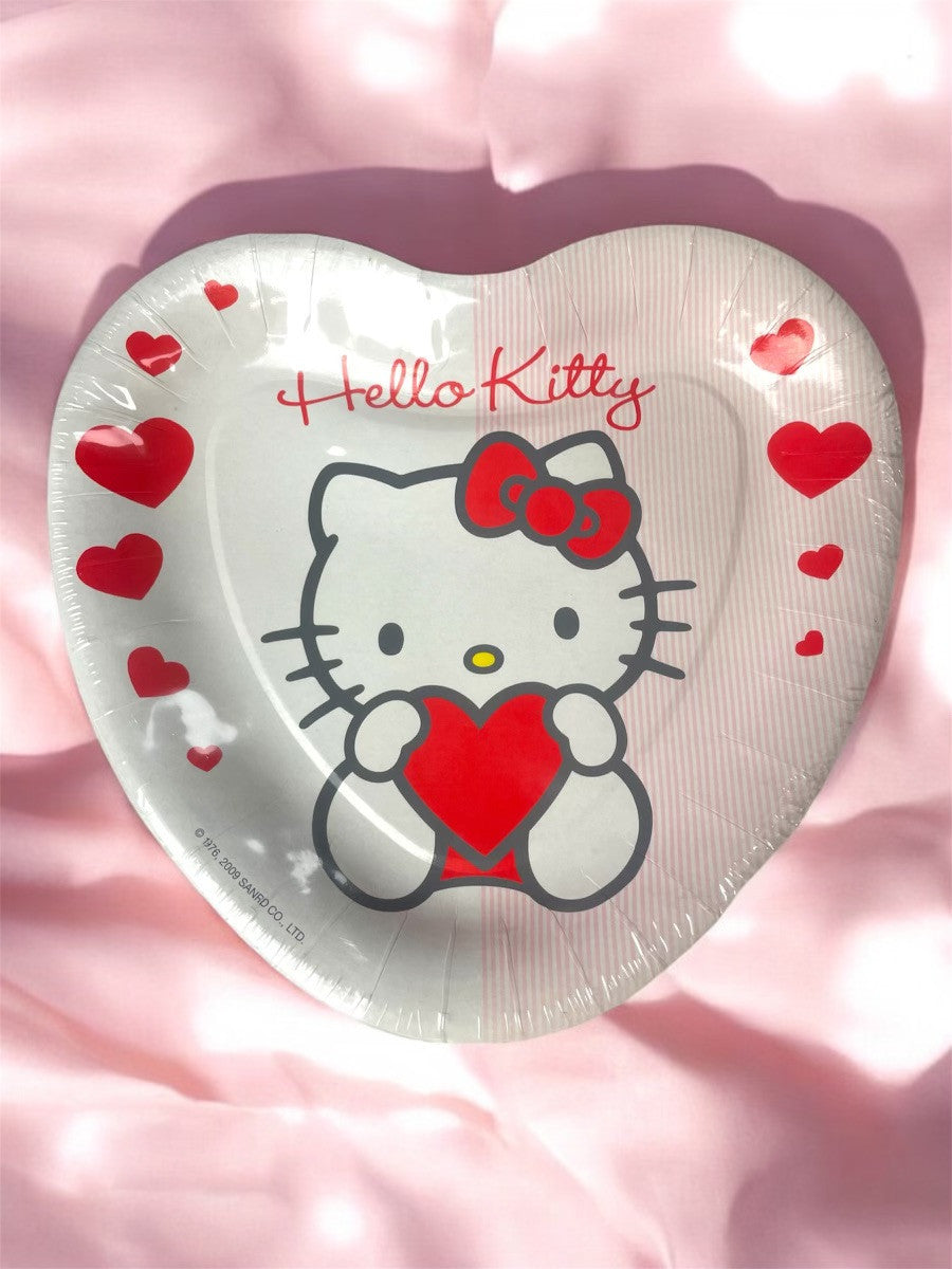 Hello Kitty Herz-Pappteller
