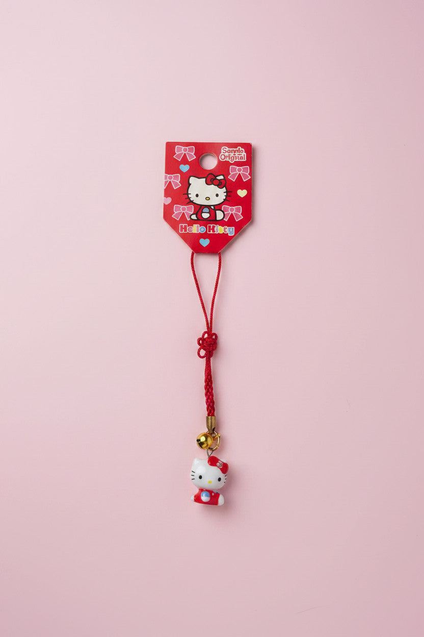 Hello Kitty Handyanhänger rot