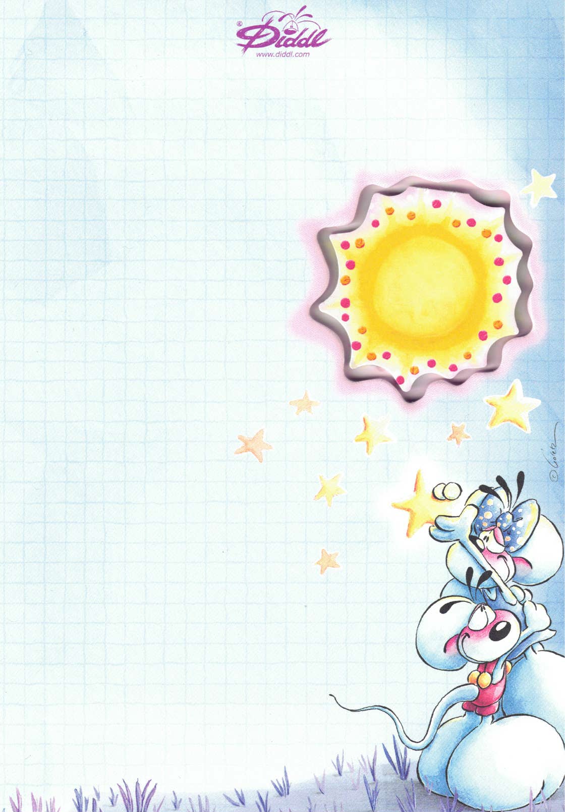 Diddl-Blatt A5 Nr. 380 Sternplücker