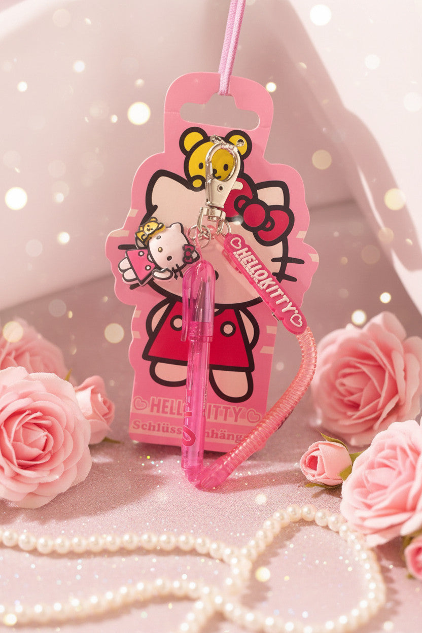 Hello Kitty Schlüsselanhänger mit Stift