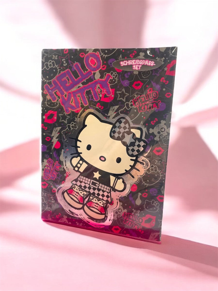 Hello Kitty Briefpapier Schreibspass-Set schwarz