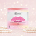 IDC Institute Hydrogel-Lippenmaske mit Glitzer pink