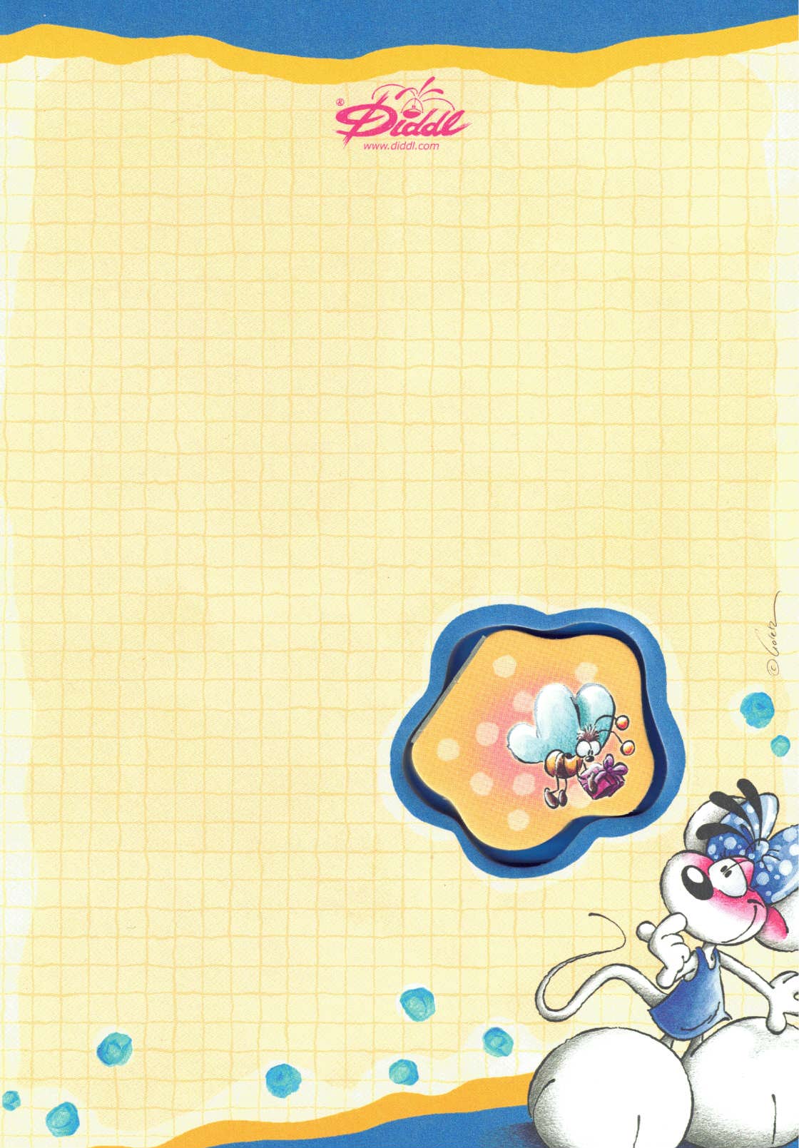 Diddl-Blatt A5 Nr. 379 Rätselhafte Diddlina